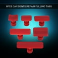 thumbnail image 1 of Car Dent Repair Puller Tabs,6Pcs Car Auto Body PDR Puller Tabs Paintless Glue Puller Tabs Compact and Lightweight, 1 of 12