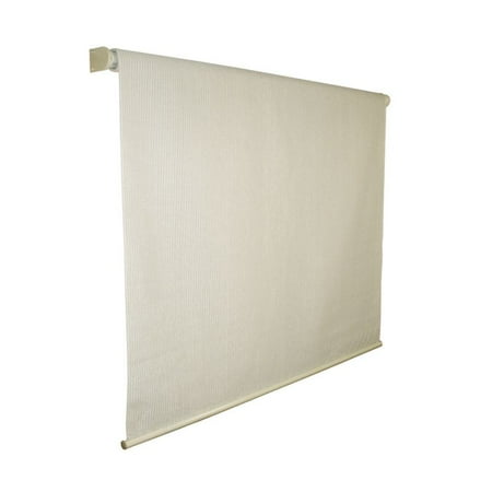 Coolaroo 96" x 72" Crank Operated Beige Roller Sun Shade