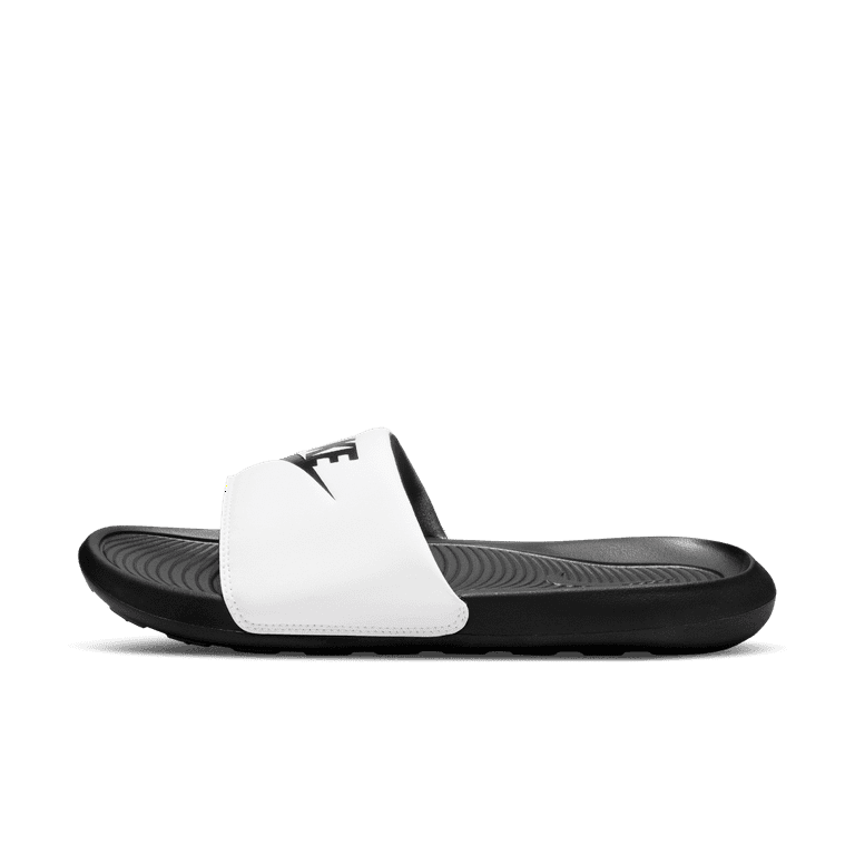 Nike Victori One Slide Mens Shoes Size 9 Color Black Black White Walmart