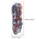 thumbnail image 2 of 8 hojas de tatuajes temporales de brazo completo, 2 of 3