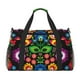 thumbnail image 1 of Balery Traditional Floral Polish Bolsa de Gimnasio para Mujeres, Bolsa de Viaje con Bolsillo Húmedo, Bolsa de Fin de Semana para Mujeres, Bolsa de Viaje Resistente al Agua, 1 of 7
