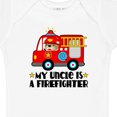 thumbnail image 4 of Inktastic Fireman Uncle is a Firefighter Boys or Girls Baby Bodysuit, 4 of 5