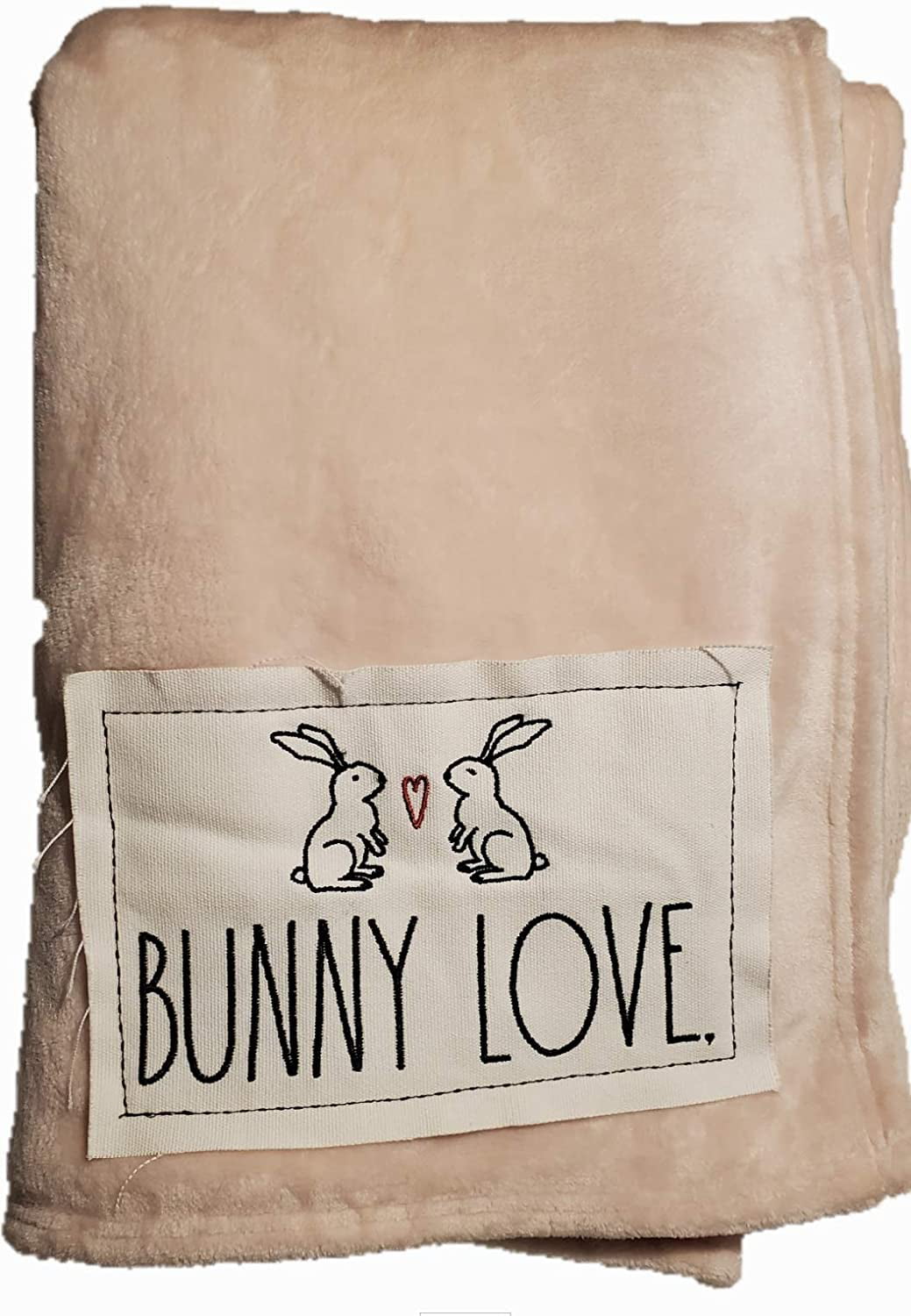 Details about   Rae Dunn Plush Throw Blanket "LOVE MY PEEPS " Patch NEW 50" x 60" EASTER