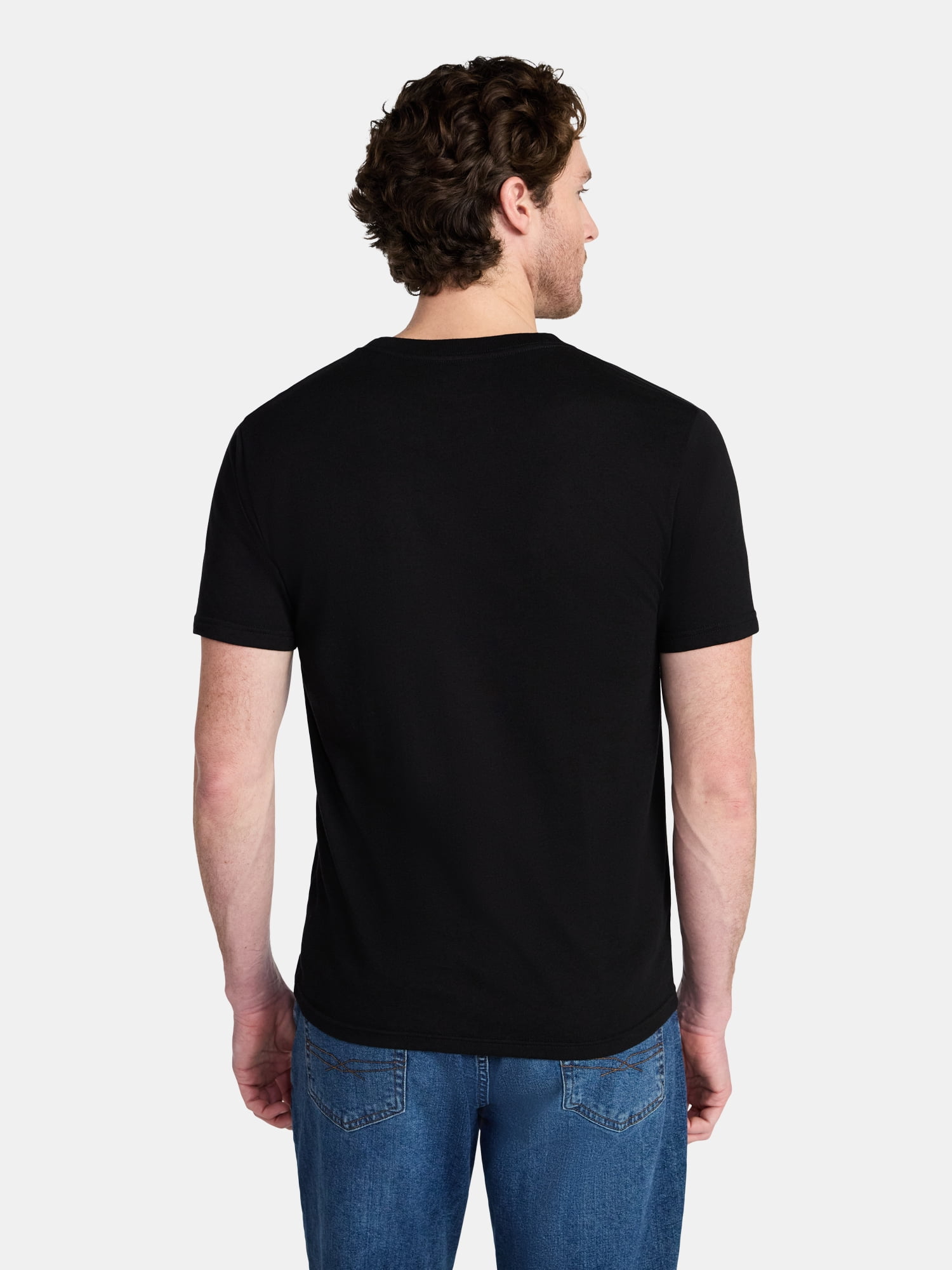 Father's Day Men's Best Dad Golden Graphic Tee by Way to Celebrate, Sizes XS-5XL