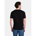 thumbnail image 3 of Father's Day Men's Best Dad Golden Graphic Tee by Way to Celebrate, Sizes XS-5XL, 3 of 5