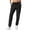Black, variant on Soft Breathable Jeans for Women Spring Solid Color A Straight Leg With Zipper Pockets And Casual Pants Women's Zipper Pants
