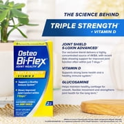 Osteo Bi-Flex Triple Strength Joint Health Supplement, Vitamin D and Glucosamine Chondroitin Tablets, 160 Count
