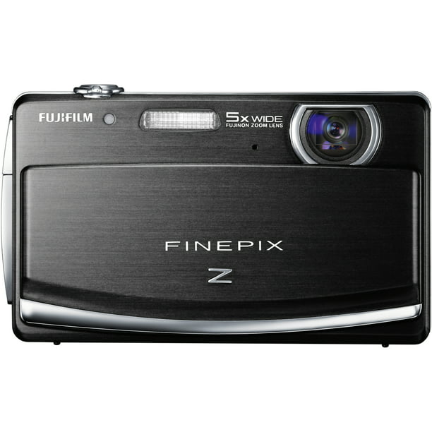 puerta loseta Quejar Fujifilm FinePix Z90 14.2 Megapixel Compact Camera, Black - Walmart.com