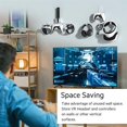 thumbnail image 3 of Soporte de almacenamiento de montaje en pared yuxing para auriculares PS VR2 blanco, 3 of 5
