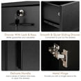 thumbnail image 4 of Giantex Salon Station Storage Cabinet for Hair Stylist,  Beauty Salon Organizer Barber Stations Spa Stylist Hairdressing Equipment, 4 of 8