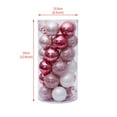 thumbnail image 2 of TOPRenddon 30Pcs Christmas Ball Ornaments, Shatterproof Baubles Festive Wedding Hanging Decorations Assorted Set with Strings for Xmas Tree Home Holiday Party, 2 of 3