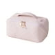 thumbnail image 1 of Bolsa de cosméticos de PU Caja de maquillaje a cuadros de gran capacidad para regalos de vacaciones (rosa) Ehuebsd Cuidado Belleza, 1 of 9