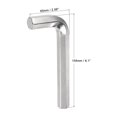thumbnail image 2 of Unique Bargains 0.67'' Hex Key Wrench, L Shaped Long Arm CR-V Repairing Tool, 2 of 5