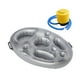 thumbnail image 5 of Flotador para bebidas de piscina, mesa flotante, bandeja, soporte inflable para bebidas Con bomba de pie, 5 of 9