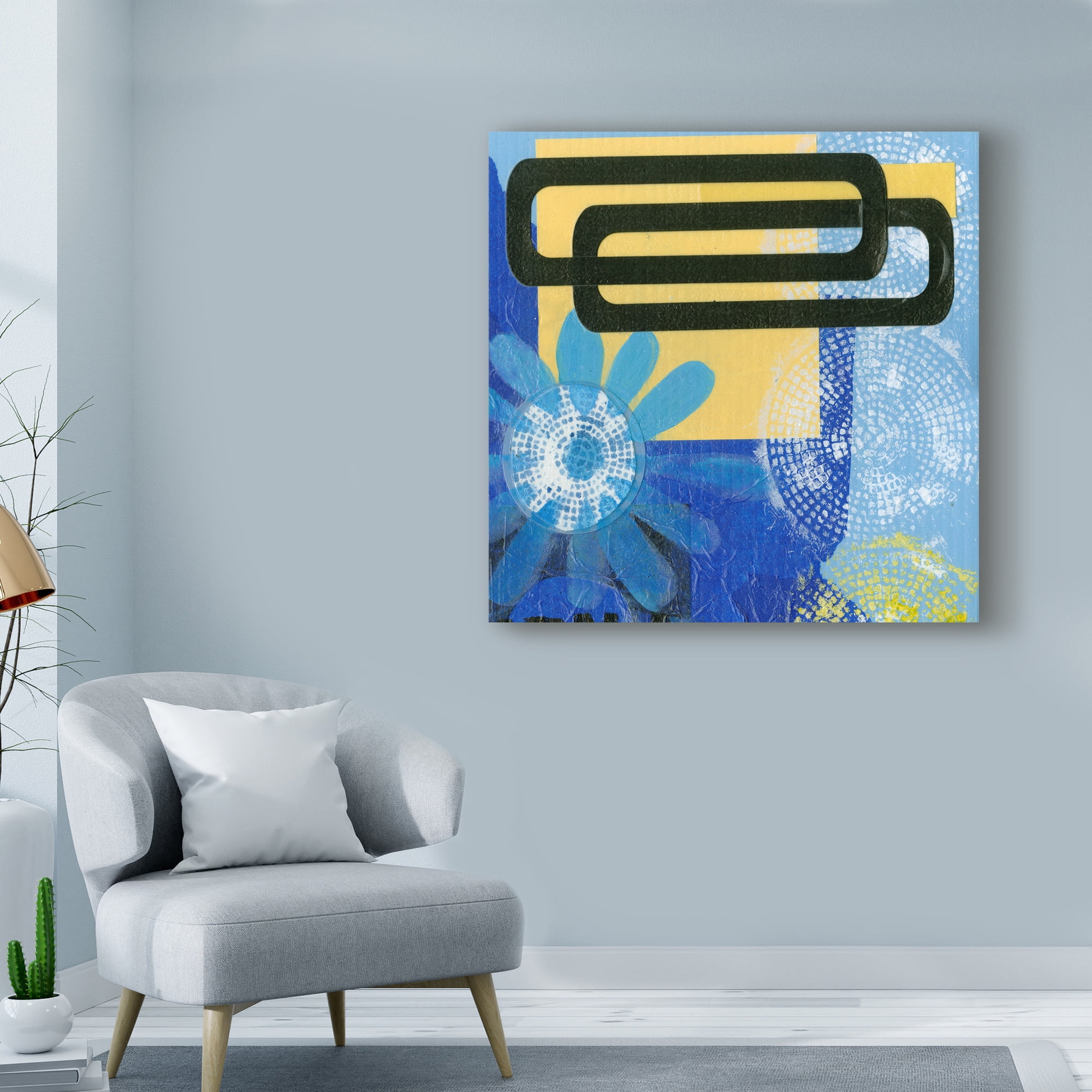 Trademark Fine Art 'Smile IV' Canvas Art by Deborah Velasquez