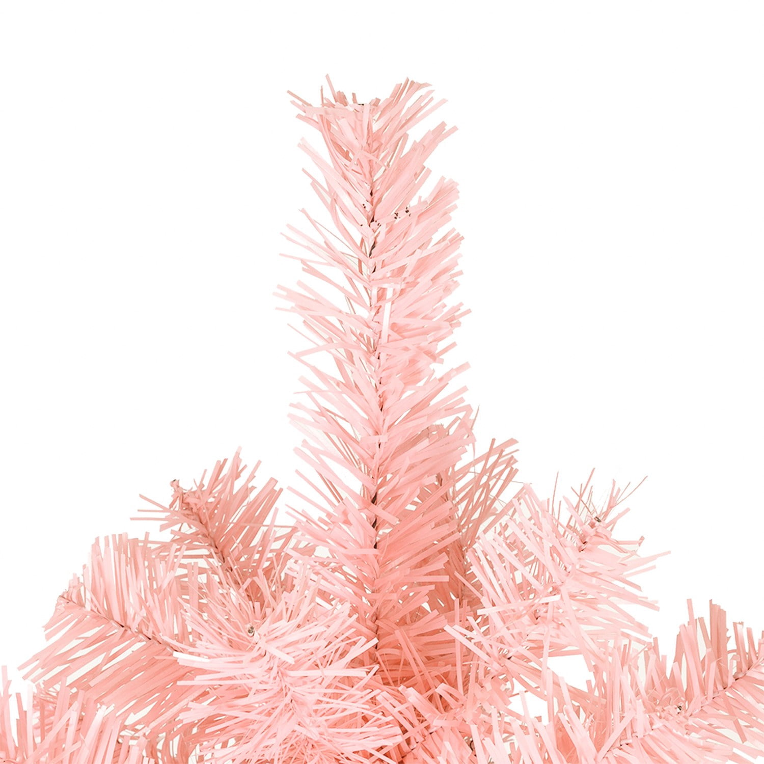 Astoutdoor 6 ft Pink Artificial Christmas Tree with 1000 Branch Tips and Metal Stand