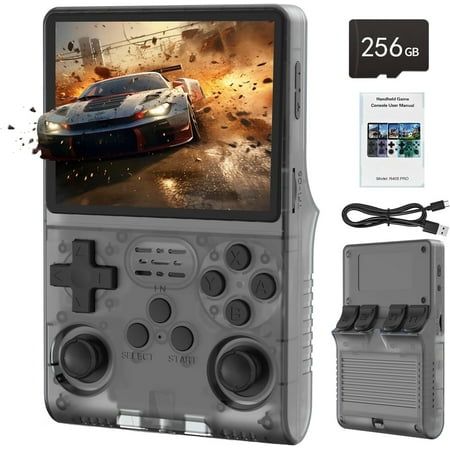 R40S PRO 30000 in 1 Handheld 3.5 inch IPS Screen Mini 3800mAh Portable Pocket 45 256G TF Card