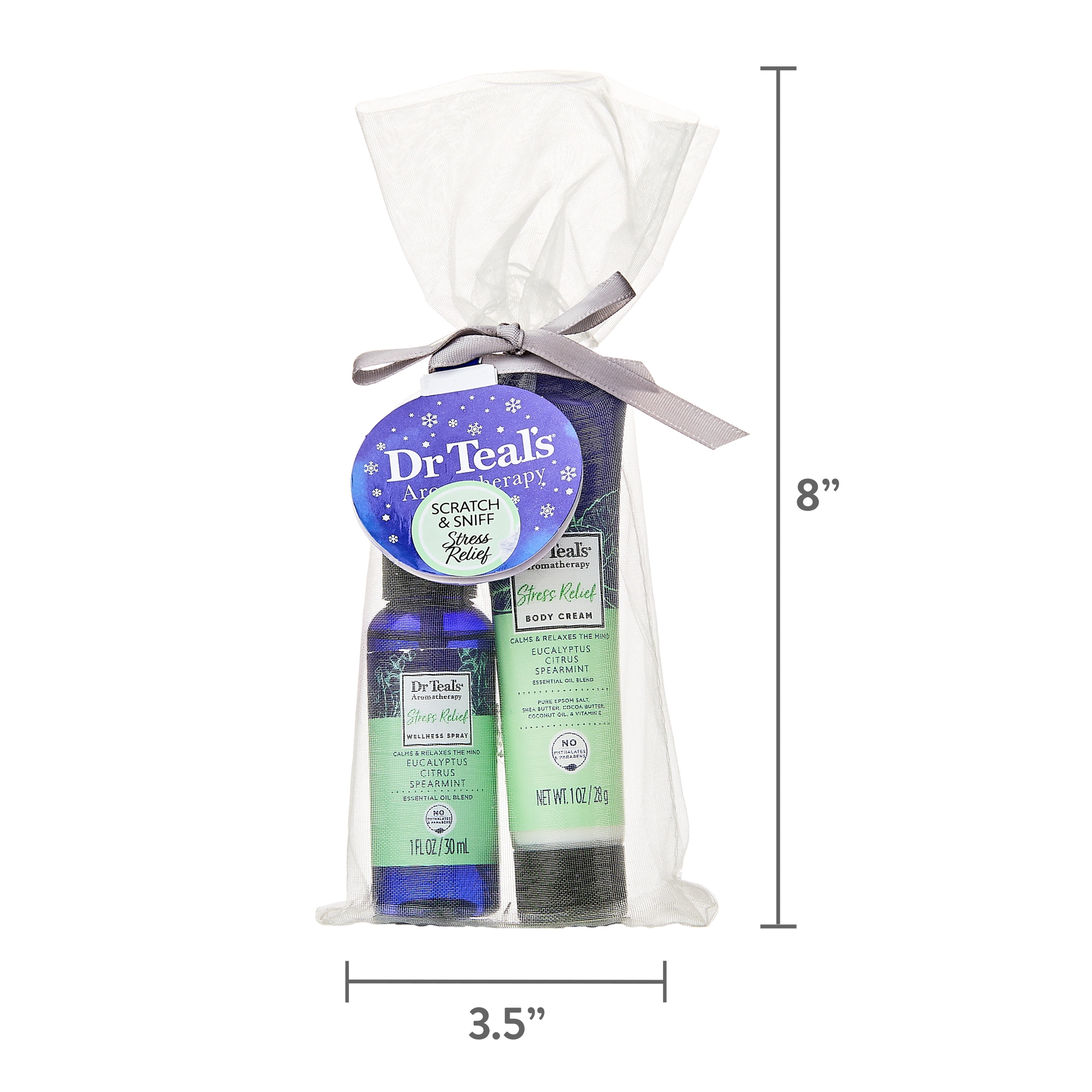 Dr Teals Aromatherapy Stress Relief Sampler set, 2 Pieces