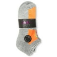 thumbnail image 2 of MeMoi Women's 6 Pair Pack Sprinkle Top Half Cushioned Low Cut Socks - Mens - Male, 2 of 2