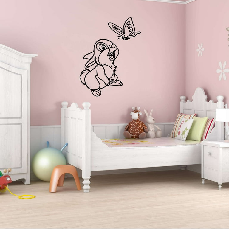 Cartoon Rabbit Bedroom Decorative Wall Sticker Cartoon Rabbit Bedroom Decorative Wall Sticker