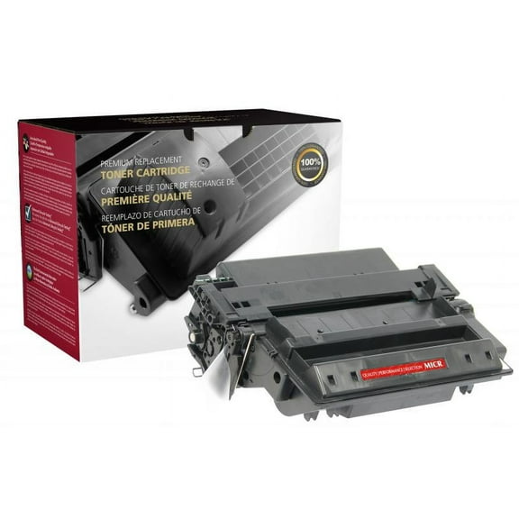 Remanufactured MICR Toner Cartridge Alternative for HP, Troy Black