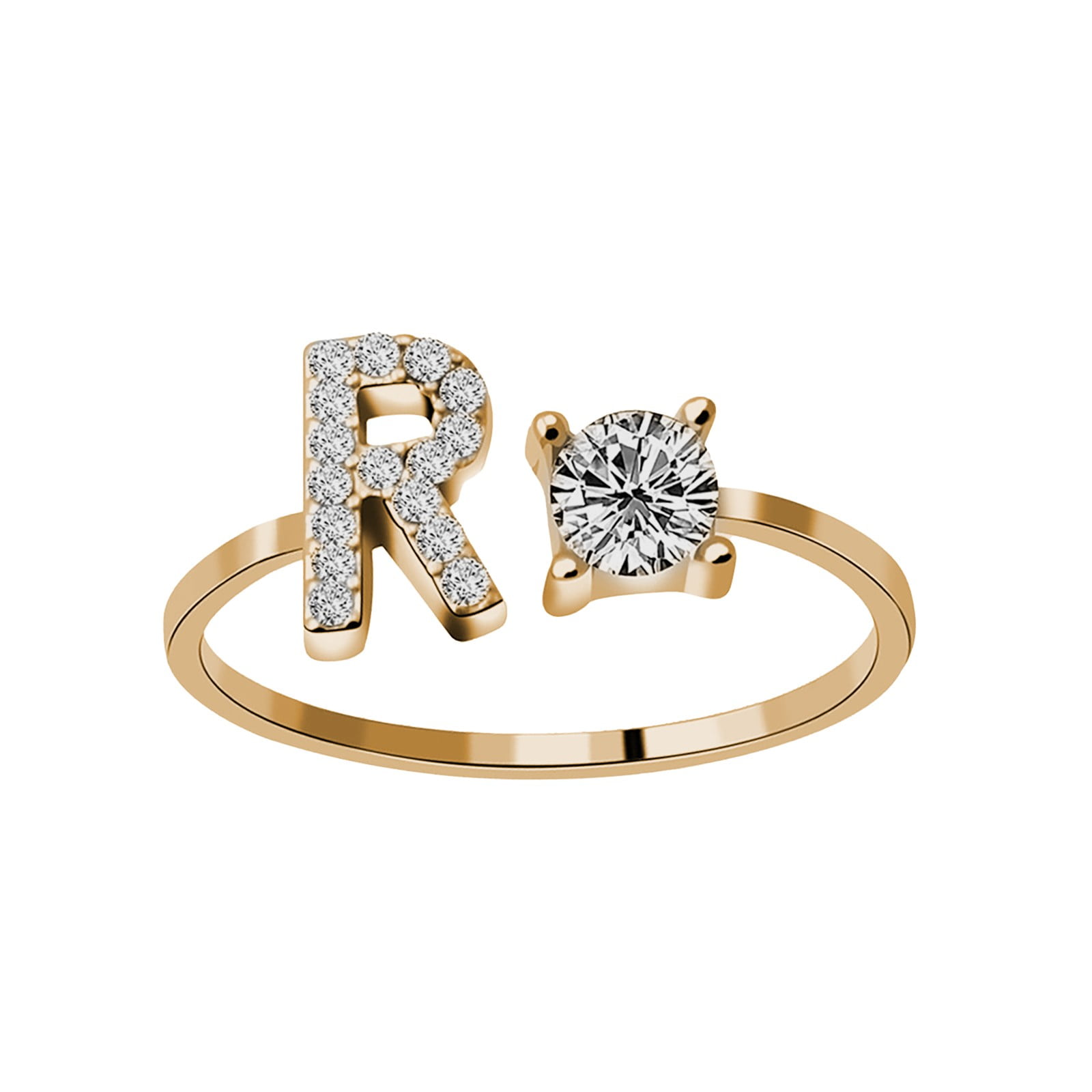 Details about Sparkling CZ Statement Ring Women Birthday Jewelry Gift Yellow Gold Plated Details about Sparkling CZ Statement Ring Women Birthday Jewelry Gift Yellow Gold Plated