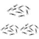 thumbnail image 1 of 30 Piezas Giratorias de Rodamiento de Bolas Herramienta de Pesca de Cobre Giratoria Resistente Negro 4 # Soledad Rodamientos giratorios de bolas, 1 of 7