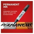 thumbnail image 2 of Permanent Markers, Chisel Tip, Black - 36 Pack | Quick-Dry, Versatile Ink for Paper, Plastic, Wood, Leather | Bold, Long-Lasting Creative Markers, 2 of 6