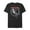 Black, variant on Men's Marvel Deadpool Rides Unicorn Graphic Tee White Large