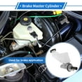 thumbnail image 2 of Unique Bargains 1 Pcs Brake Master Cylinder for Hyundai Elantra 2017-2019 Durable Aluminum Alloy,Plastic Engine Compartment Hydraulic Master Cylinder with Reservoir, 2 of 7