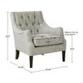 thumbnail image 3 of Gracie Mills Gibson Classic Comfort Button Tufted Accent Chair - GRACE-3381, 3 of 3