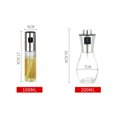 thumbnail image 2 of Raindrops Oil Sprayer Stainless Steel Refillable Oil Dispenser for BBQ Salad Baking Roasting Grilling Frying with Food-grade Glass 200ml, 2 of 8