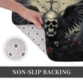 thumbnail image 3 of Kdxio Vintage Winged Rose Skull,16" x 24", Non-Slip Front Door Mats,Outdoor Welcome Mat Washable, 3 of 9