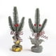 thumbnail image 1 of Mini decoración de árbol de Navidad, decoraciones navideñas, ventana de escritorio, planta en maceta, tienda, diseño de escena, 4 Uds. Verde, 1 of 5