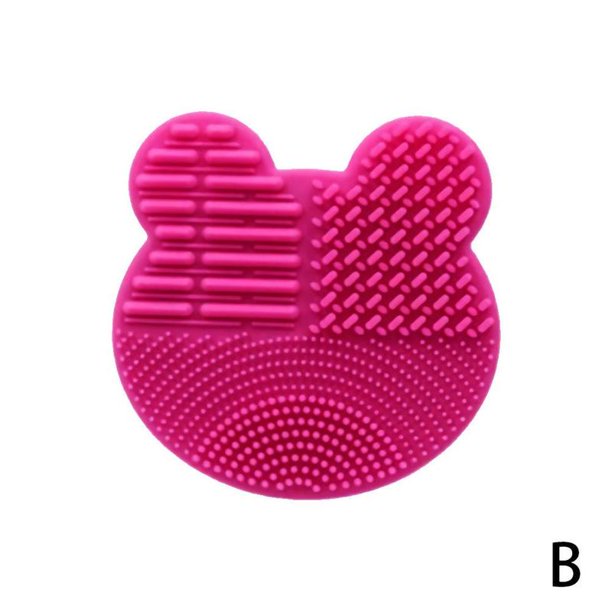 Cepillos De Maquillaje Limpiador De Silicona Herramientas De Lavado Con Esponja Dry & Wet Clean D6P4 Gao Jinjia unisex