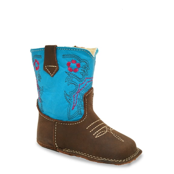 RedHawk Boot Co. Little Cowpokes Wide Square Toe Booties