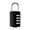 balck, variant on DEBGFS Combination Lock Resettable 4 Digit Padlock Outdoor Waterproof Combo Lock for School Gym Locker Fence Gate Hasp Cabinet Toolbox Cases,green