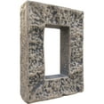thumbnail image 4 of Ekena Millwork 4"W x 3"D x 7 7/8"H Universal Electrical Cover for EverStone Faux Stone Siding Panels, Linen Graphite, 4 of 5