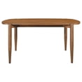 thumbnail image 4 of Dortch 5-piece Oval Solid Wood Dining Set Walnut, 4 of 4