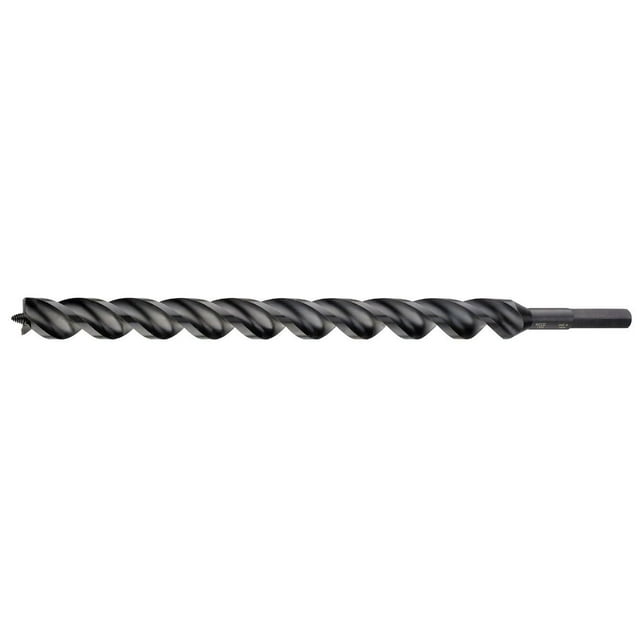 WoodOwl 03815 Tri-Cut 1-1/8-Inch by 18-Inch Nail Chipper Auger Bit