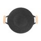 thumbnail image 1 of Plancha para barbacoa, bandeja redonda de hierro para asar carnes, ideal para camping y picnics. 24 cm, 1 of 9