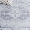 thumbnail image 6 of SAFAVIEH Tucson Tanja Oriental Machine Washable Area Rug, Light Gray, 6' x 6' Round, 6 of 7