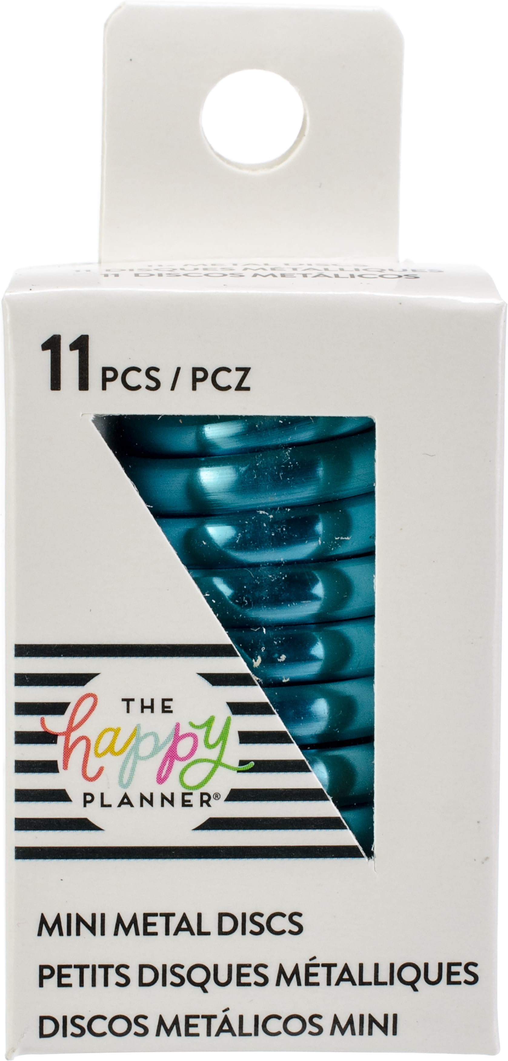 Happy Planner Mini Metal Expander Discs 11/PkgTeal