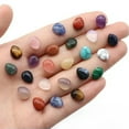 thumbnail image 4 of 8x10mm Chakra Crystal Stone Water Drop CAB Flatback Cabochon Beads for Jewelry, 4 of 9