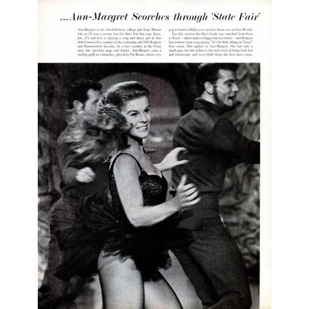 Ann Margret - State Fair Magazine Page Photo Print (8 x 10) | Walmart