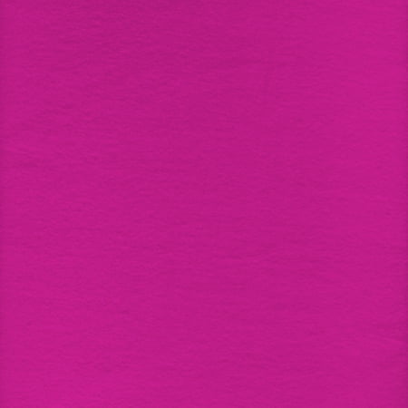 Mainstays 58" x 1.5 yd 100% Polyester Lux Anti-pill Fleece Solid Sewing & Craft Fabric Precut, Hot Pink