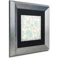 thumbnail image 2 of Trademark Fine Art "Toile Fabrics XI" Canvas Art by Color Bakery Black Matte, Silver Frame, 2 of 4