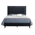 thumbnail image 3 of Glory Furniture Alba Velvet Upholstered King Bed in Black, 3 of 5