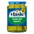 thumbnail image 2 of Vlasic Polish Dill Pickle Spears, Keto Friendly, 2 Pack, 24 fl oz, 2 of 5
