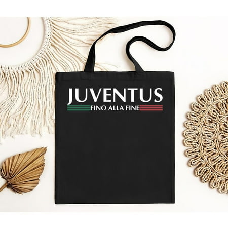 vintage Juventus FINO ALLA FINE fan t-Bag Classic Tote Bag-TH7312
